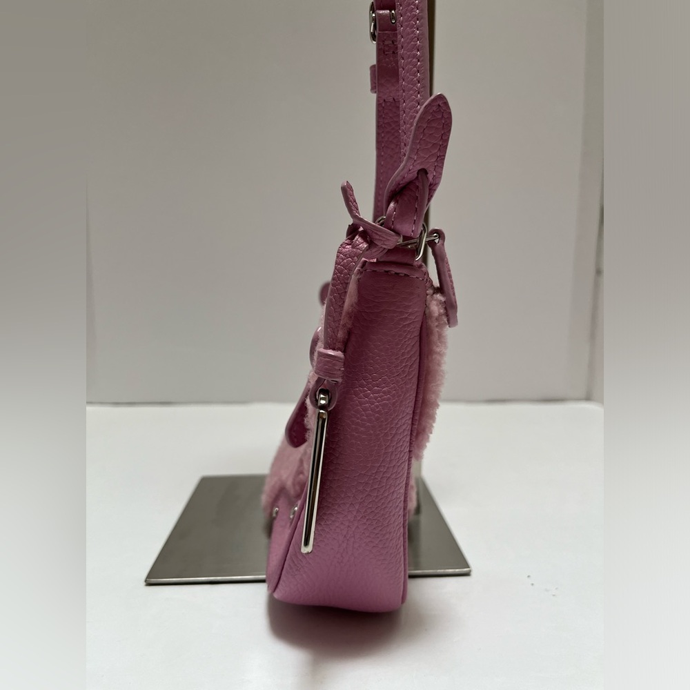Coach Shearling Leather Small Rhyder
Pochette Zip Crossbody Bag - Picture 2 of 11